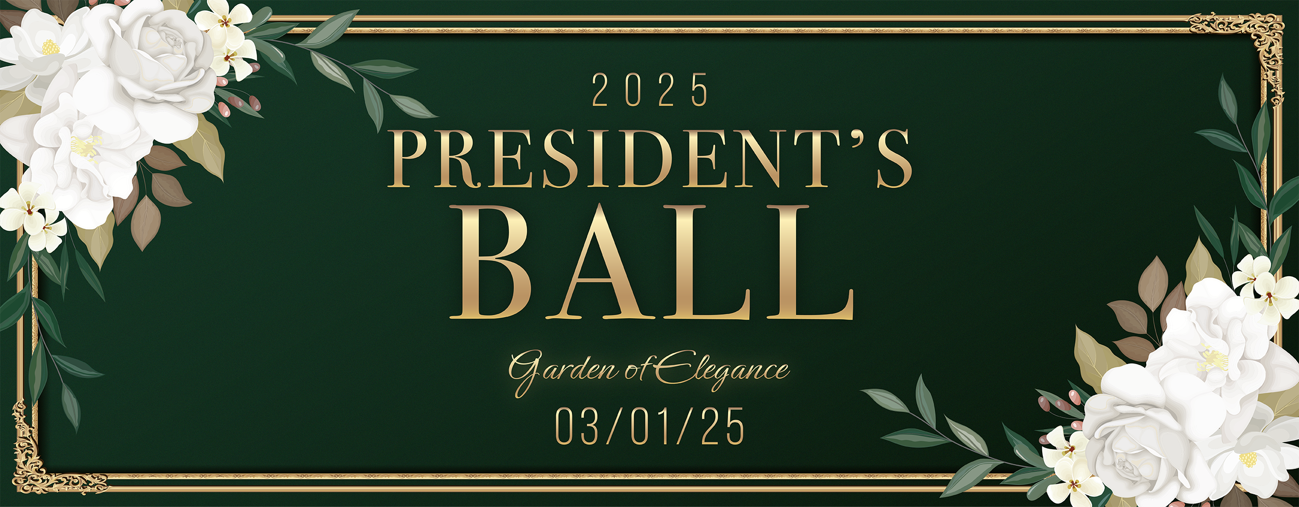 Join us for the Concord University President's Ball: Garden of Elegance on March 1, 2025.