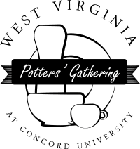 West Virginia Potters' Gathering at Concord University logo