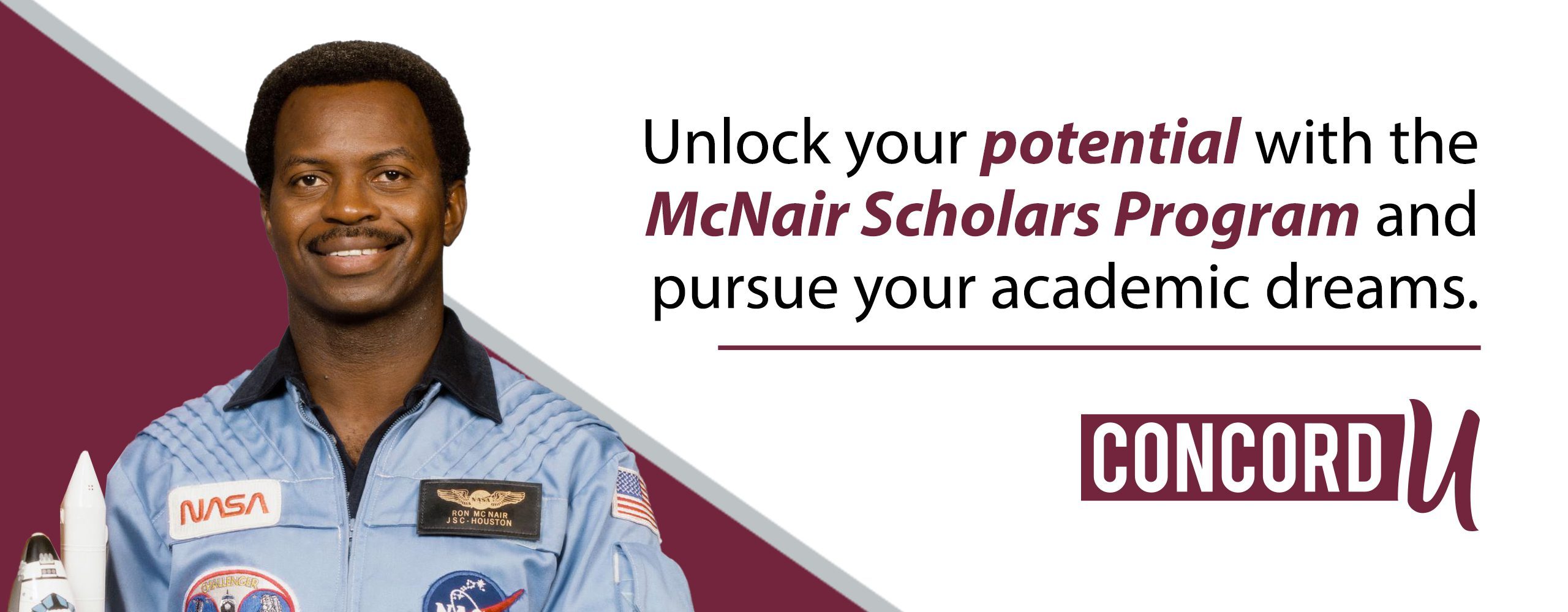 Unlock your potential with the McNair Scholars Program & pursue your academic dreams at Concord U