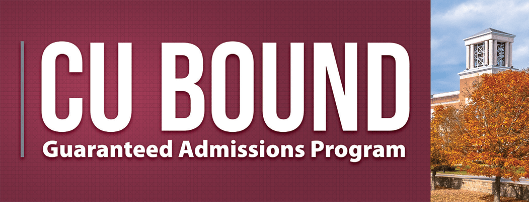 CU Bound Guaranteed Admissions Program